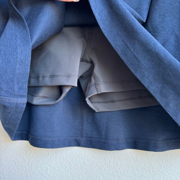 NWT Beyond Yoga Spacedye Move It High Waist Skirt Darkest Night Navy Size 2X - Picture 2 of 5